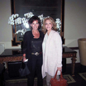 Texas comes to L.A. May 2009, Numerologist Jill Saint James and Margaret after a long day of interviews