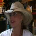 Margaret on location in New Mexico for 2009 show